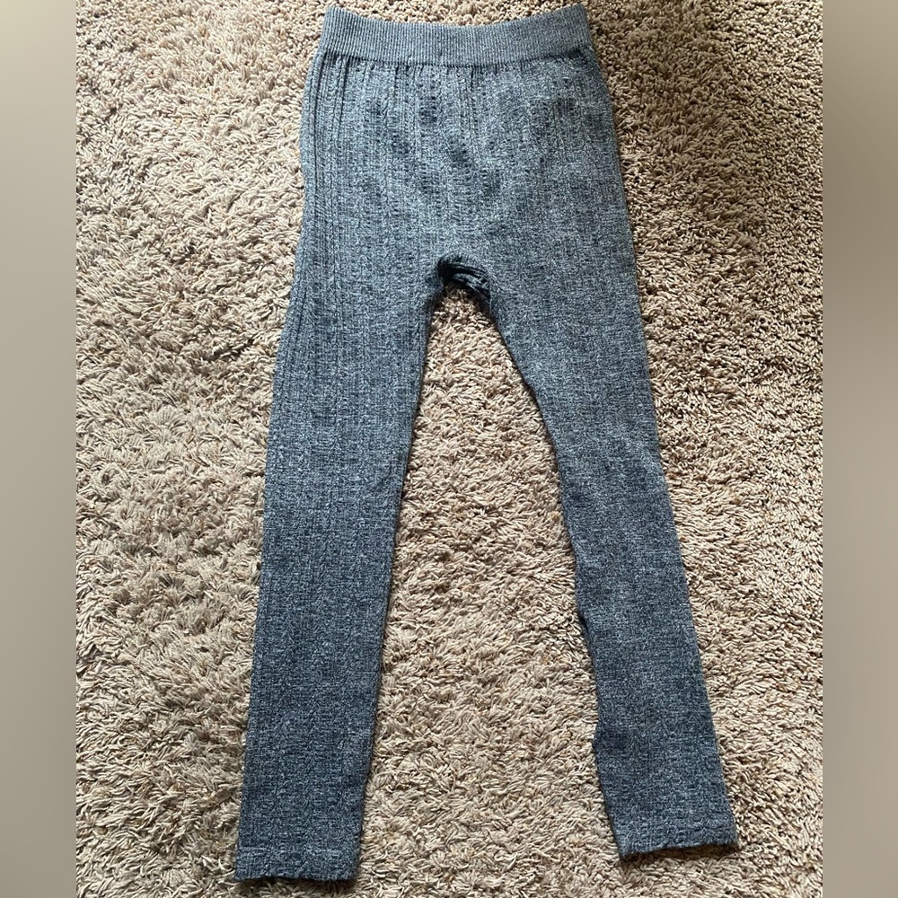 Rue 21 Knit Gray Sweater Leggings